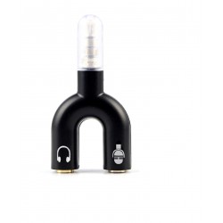 Alfais 4456 Kulaklık Mikrofon Ayırıcı Çoklayıcı 3.5mm Splitter Switch Stereo Dönüştürücü