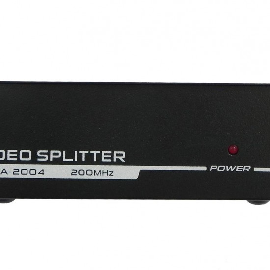 Alfais 4873 4 Port Vga Splitter Switch Çoklayıcı Çoğaltıcı Çoklu Ekran