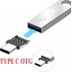 Alfais 4497 Type C To Usb Çevirici Mini Dönüştürücü Adaptör