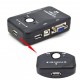 Alfais 4509 2 Port USB to KVM Switch Çoklu Pc Kasa Çoklayıcı