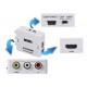 Alfais 4553 Rca Av To Hdmi Çevirici Dönüştürücü Adaptör