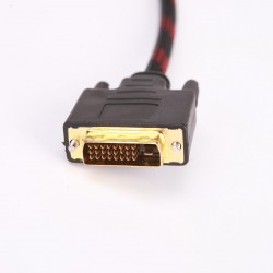 Alfais 4600 Hdmi To Dvi 24+1 Çevirici Dönüştürücü Monitör Kablosu 1.5 Metre