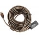 Alfais 4637 Aktif USB Uzatıcı Uzatma Kablosu 10 Metre