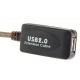 Alfais 4637 Aktif USB Uzatıcı Uzatma Kablosu 10 Metre