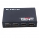 Alfais 4410 4 Port Hdmi Splitter Çoklu Ekran Çoklayıcı Switch