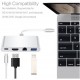 Alfais 4771 USB 3.1 Type C To Hdmi Usb 3.0 Gigabit Ethernet Çevirici Dönüştürücü Adaptör