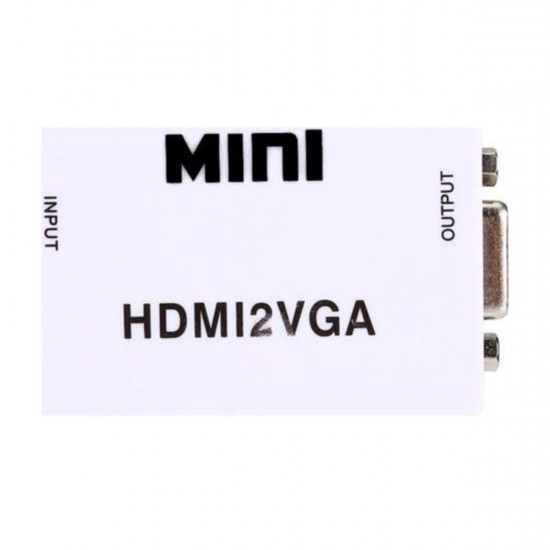 4314 Hdmı To Vga Çevirici Adaptör Monitör Tv Dönüştürücü