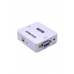 4314 Hdmı To Vga Çevirici Adaptör Monitör Tv Dönüştürücü