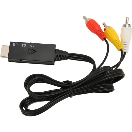 4875 HDMI to RCA AV 4K30Hz Çevirici Dönüştürücü Adaptör