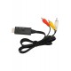4875 HDMI to RCA AV 4K30Hz Çevirici Dönüştürücü Adaptör