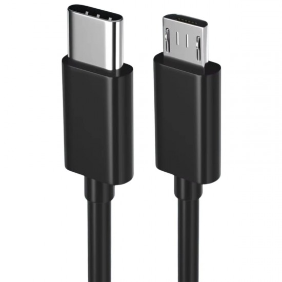 4244 Type-C to Micro USB Çevirici Dönüştürücü Kablo 80 cm