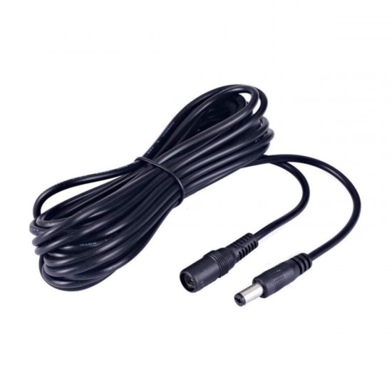 4383 Dc Adaptör Uzatma Kablosu 2 Metre 5.5 Mm X 2.1 Mm Dişi Erkek