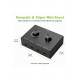 Alfais 6078 Ses Kulaklık Hoparlör 4 Port Aux Switch Çoklayıcı Çevirici 3.5mm Stereo Audio Seçici