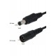 Alfais 4382 Dc Adaptör Uzatma Kablosu 1 Metre 5.5mm x 2.1mm Dişi Erkek