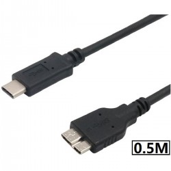 Alfais 5240 Usb Type C To Micro Usb 3.0 Taşınabilir Hdd Hard Disk Kablosu 0.5m (50cm) Alfais 5240 Usb Type C To Micro Usb 3.0 Taşınabilir Hdd Hard Disk Kablosu 0.5m (50cm)