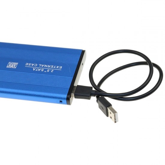 4298 Usb 2.0 Sata Harici 2.5 Hdd Harddisk Kutusu Mavi
