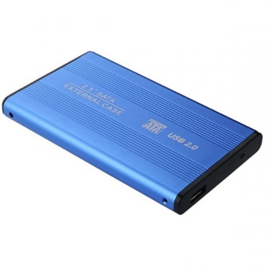 4298 Usb 2.0 Sata Harici 2.5 Hdd Harddisk Kutusu Mavi
