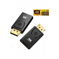 4946 4k Destekli Displayport Hdmi Çevirici Dönüştürücü Adaptör