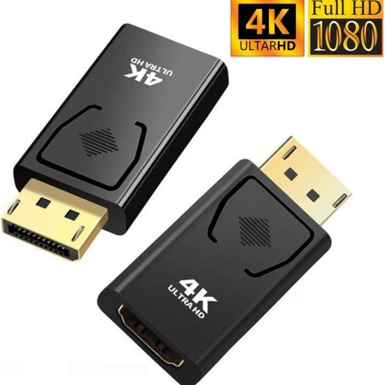 4946 4k Destekli Displayport Hdmi Çevirici Dönüştürücü Adaptör